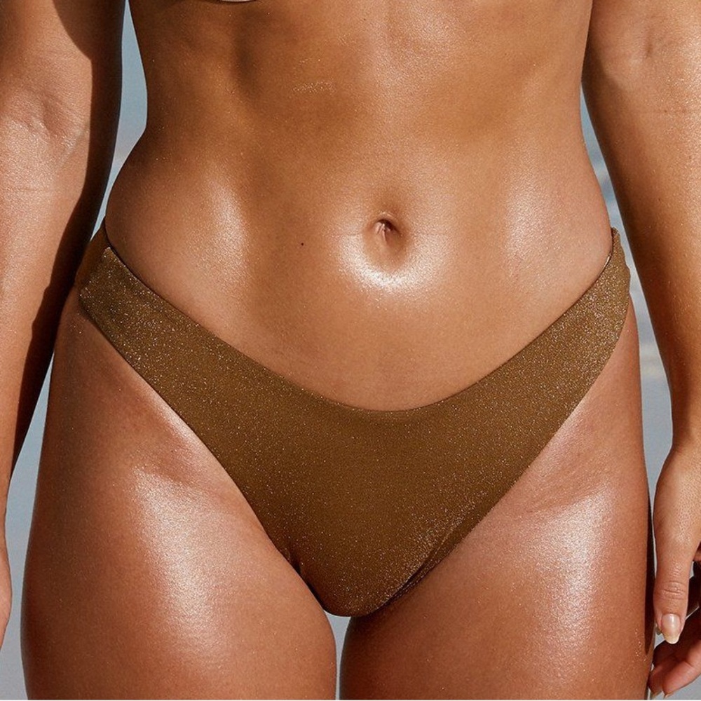 BRONZE BIKINI BOTTOM • MONDAY SWIMWEAR
